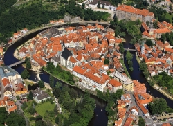Letecké pohledy Hotelu Mlýn