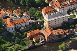 Letecké pohledy Hotelu Mlýn